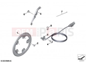 BMW Motorrad BMW 2023 R models R 18 Classic (0L21, 0L23) Speed sensor, front | Speed sensor, front