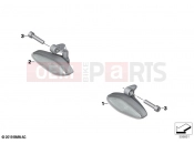 BMW Motorrad BMW 2023 R models R 18 Classic (0L21, 0L23) LED turn indicators front 2 | LED turn indicators front 2
