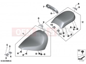 BMW Motorrad BMW 2023 R models R 18 Classic (0L21, 0L23) Seat bench | Seat bench