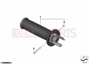 BMW Motorrad BMW 2023 R models R 18 Classic (0L21, 0L23) Grip left heated | Grip left heated