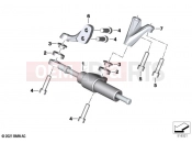 BMW Motorrad BMW 2023 R models R 18 Classic (0L21, 0L23) Steering damper | Steering damper