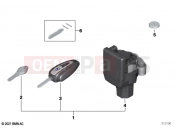 Single key locking system Keyless Ride | Single key locking system Keyless Ride - BMW Motorrad R 18 Transcont. (0L41, 0L43) 2020
