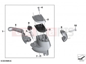 Control assembly fitting | Control assembly fitting - BMW Motorrad R 18 Transcont. (0L41, 0L43) 2020
