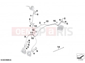 Brake lines, front 2 | Brake lines, front 2 - BMW Motorrad R 18 Transcont. (0L41, 0L43) 2020