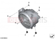 LED headlight | LED headlight - BMW Motorrad R 18 Transcont. (0L41, 0L43) 2020