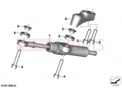 Steering damper | Steering damper - BMW Motorrad R 18 Transcont. (0L41, 0L43) 2020