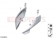 BMW Motorrad BMW 2023 S models S 1000 R (0E51, 0E53) Headlight panel | Headlight panel