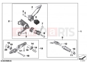 BMW Motorrad BMW 2023 S models S 1000 R (0E51, 0E53) Footrest system, left | Footrest system, left