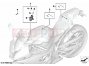 BMW Motorrad BMW 2023 S models S 1000 R (0E51, 0E53) Single key locking system EWS 4 | Single key locking system EWS 4