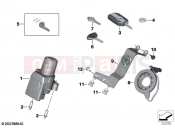 BMW Motorrad BMW 2023 S models S 1000 R (0E51, 0E53) Radio-controlled locking system | Radio-controlled locking system