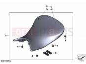 BMW Motorrad BMW 2023 S models S 1000 R (0E51, 0E53) Seat bench | Seat bench