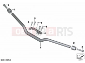 BMW Motorrad BMW 2023 S models S 1000 R (0E51, 0E53) Handlebar | Handlebar