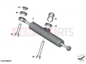 BMW Motorrad BMW 2023 S models S 1000 R (0E51, 0E53) Steering damper | Steering damper