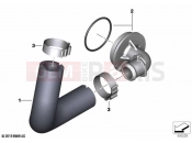 BMW Motorrad BMW 2023 S models S 1000 R (0E51, 0E53) Crankcase ventilation | Crankcase ventilation