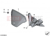 BMW Motorrad BMW 2023 S models S 1000 R (0E51, 0E53) Slipstream deflector 2 | Slipstream deflector 2