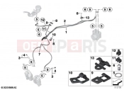BMW Motorrad BMW 2023 S models S 1000 R (0E51, 0E53) Brake lines, front 2 | Brake lines, front 2
