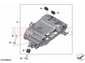 BMW Motorrad BMW 2023 S models S 1000 R (0E51, 0E53) Bracket, control unit 2 | Bracket, control unit 2