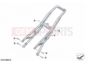 BMW Motorrad BMW 2023 S models S 1000 R (0E51, 0E53) Rear frame | Rear frame