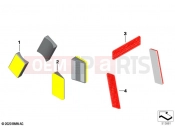 BMW Motorrad BMW 2023 S models S 1000 R (0E51, 0E53) Reflector | Reflector