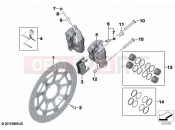 Front wheel brake 2 | Front wheel brake 2 - BMW Motorrad S 1000 R (0E51, 0E53) 2021