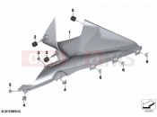 Side trim panel top | Side trim panel top - BMW Motorrad S 1000 RR 21 (0E61, 0E63) 2021