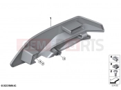 Trim, frame | Trim, frame - BMW Motorrad S 1000 RR 21 (0E61, 0E63) 2021