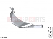 Fairing middle section | Fairing middle section - BMW Motorrad S 1000 RR 21 (0E61, 0E63) 2021