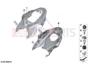 Tail part 2 | Tail part 2 - BMW Motorrad S 1000 RR 21 (0E61, 0E63) 2021