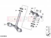 Fork bridge, bottom / top | Fork bridge, bottom / top - BMW Motorrad S 1000 RR 21 (0E61, 0E63) 2021