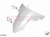 Windscreen 2 | Windscreen 2 - BMW Motorrad S 1000 RR 21 (0E61, 0E63) 2021