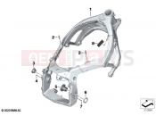 Main frame | Main frame - BMW Motorrad S 1000 RR 21 (0E61, 0E63) 2021