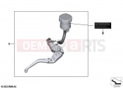 Handbrake control assembly 2 | Handbrake control assembly 2 - BMW Motorrad S 1000 RR 21 (0E61, 0E63) 2021