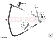 Clutch operator with lever | Clutch operator with lever - BMW Motorrad S 1000 RR 21 (0E61, 0E63) 2021