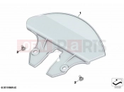 Fork partition | Fork partition - BMW Motorrad S 1000 XR (0E41, 0E43) 2021