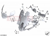 Front panel | Front panel - BMW Motorrad S 1000 XR (0E41, 0E43) 2021