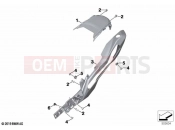 Tail trim | Tail trim - BMW Motorrad S 1000 XR (0E41, 0E43) 2021