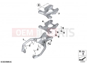 Topcase carrier | Topcase carrier - BMW Motorrad S 1000 XR (0E41, 0E43) 2021