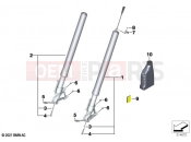 Telescope fork | Telescope fork - BMW Motorrad S 1000 XR (0E41, 0E43) 2021