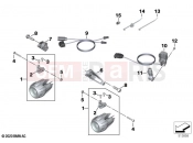 Retrofitting, LED additional headlight | Retrofitting, LED additional headlight - BMW Motorrad S 1000 XR (0E41, 0E43) 2021