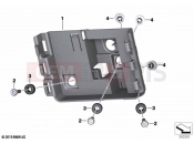 Bracket, control unit 2 | Bracket, control unit 2 - BMW Motorrad S 1000 XR (0E41, 0E43) 2021