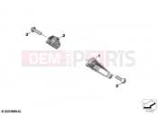 Bracket, additional headlight | Bracket, additional headlight - BMW Motorrad S 1000 XR (0E41, 0E43) 2021