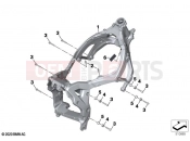 Main frame | Main frame - BMW Motorrad S 1000 XR (0E41, 0E43) 2021