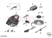 Radio-controlled locking system | Radio-controlled locking system - BMW Motorrad S 1000 XR (0E41, 0E43) 2021