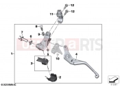 Clutch control assembly 2 | Clutch control assembly 2 - BMW Motorrad S 1000 XR (0E41, 0E43) 2021