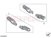 Footrests | Footrests - BMW Motorrad S 1000 XR (0E41, 0E43) 2021