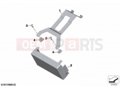 Bracket / height adapter battery | Bracket / height adapter battery - BMW Motorrad S 1000 XR (0E41, 0E43) 2021