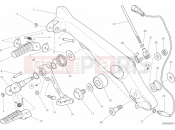 DUCATI 2015 Scrambler Icon FOOTRESTS, RIGHT