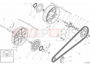 DUCATI 2015 Scrambler Icon FRONT AND REAR