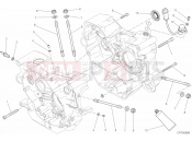 DUCATI 2015 Scrambler Icon HALF-CRANKCASES PAIR