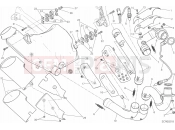 DUCATI 2015 Scrambler Icon EXHAUST SYSTEM